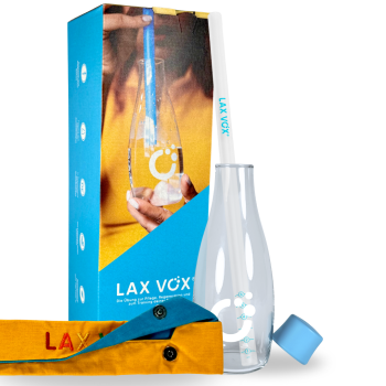 LAX VOX®–Set Bag & Bottle (verpackt)